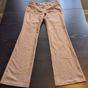Khaki Colored Soft Wide-legged Work Pants